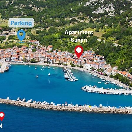 Apartment Sanjin With Sea View Baška Eksteriør bilde